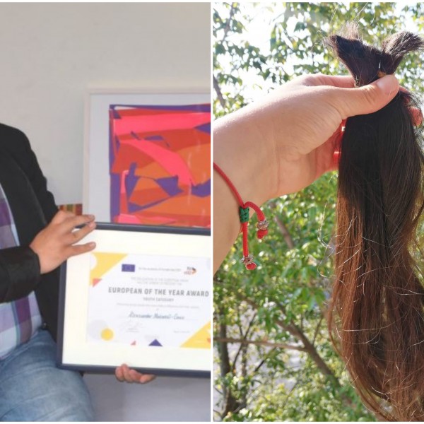 Хуман потег на Александар Матовски Цако: Ја донираше косата за децата болни од рак (ФОТО)