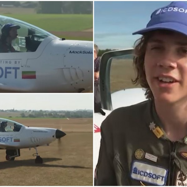 17-годишно момче се запиша во Гинисовата книга на рекорди: Запознајте го најмладиот пилот кој направи круг околу светот