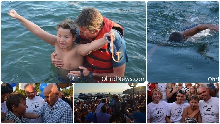 (ХЕРОЈ НА ГОДИНАТА) Марко Пејчиноски: Со нарушено здравје го преплива Охридското езеро