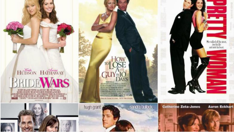 Постојат само 5 типови на насловни фотографии за романтичните филмови!