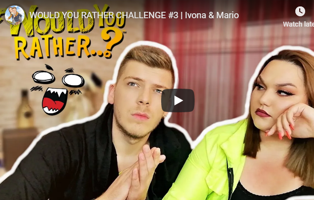 WOULD YOU RATHER CHALLENGE #3 Ivona & Mario