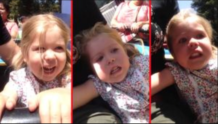 (ВИДЕО) Ја однела својата ќеркичка на ролеркостер, а потоа забавното возење се претворило во хорор!