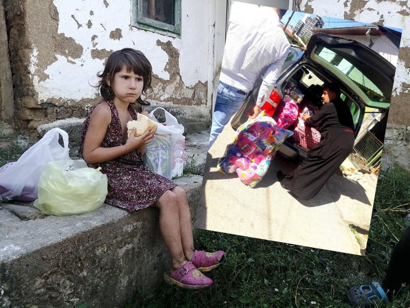(ФОТО) Помош и од Македонија: Отец Оливер Петровски замина кај малата Тијана