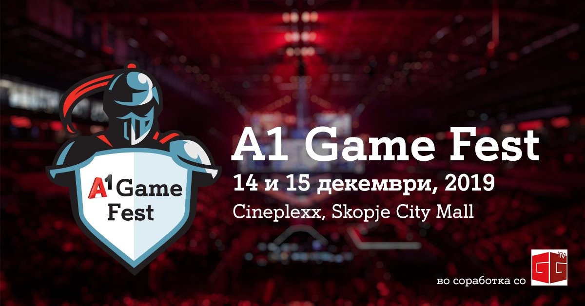 А1 Македонија го најавува A1 Game Fest 2019 - најголемиот гејминг настан за оваа година