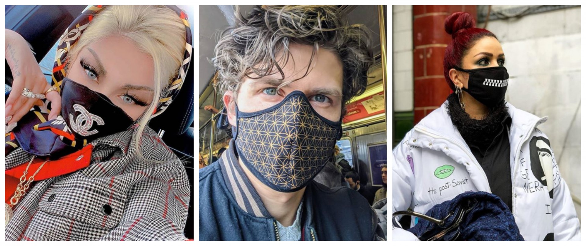 Ја третираат модата среде пандемија: Најмодерните маски кои ги носат инфлуенсерите