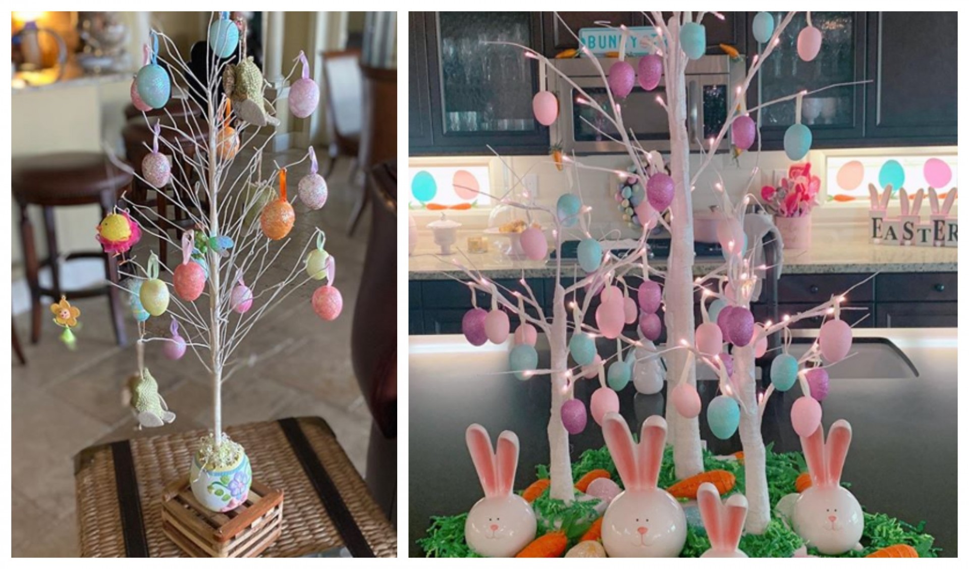 (ФОТО) Велигденски дрвца: Нов необичен тренд за украсување во домашна изолација