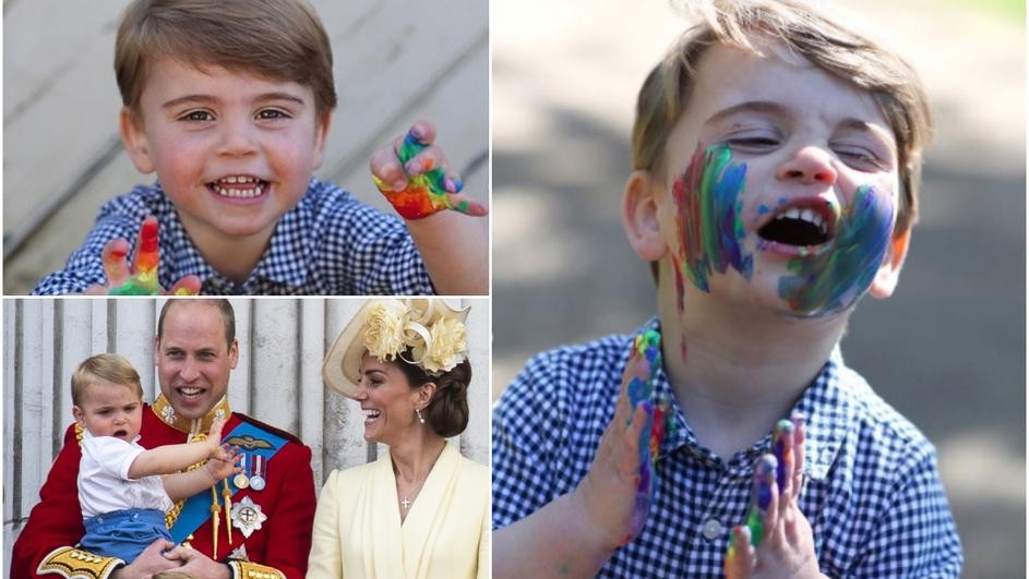 (ФОТО) Веселба во кралското семејство: Принцот Луис денес полни 2 години