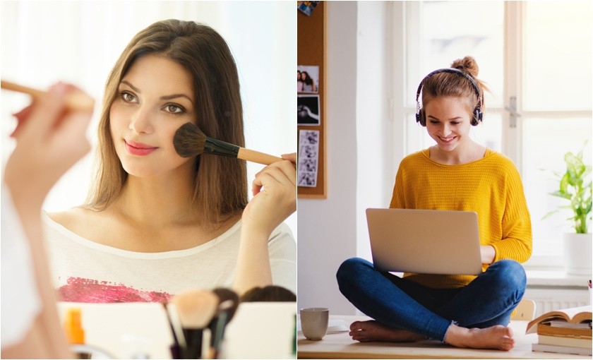 5 совети за експресно шминкање: Како набрзина да се подготвиш за онлајн наставата?