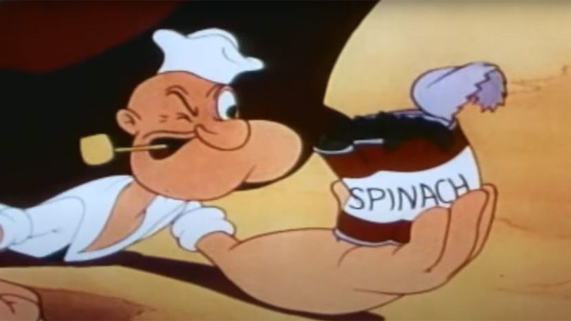 Одговорот цело време ни бил пред нос: Зошто морнарот Попај јаде само спанаќ?