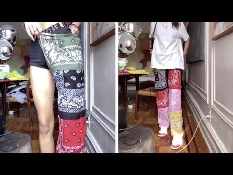 Од бандани до панталони: Тинејџерка на необичен начин ја покажа својата креативност