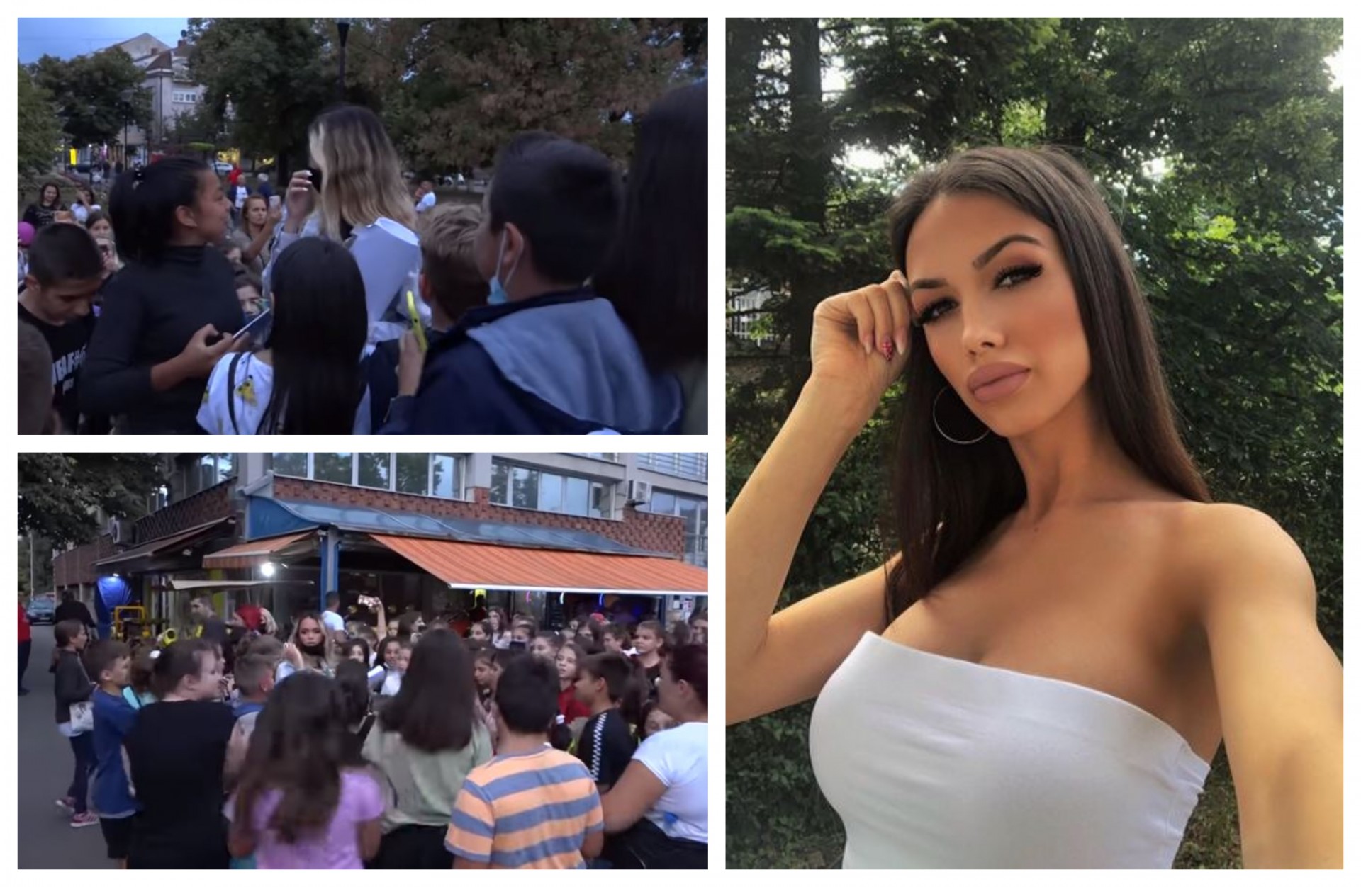 Стампедо поради српската кралица на ТикТок: Илјадници деца се собраа околу Сара Дамњановиќ