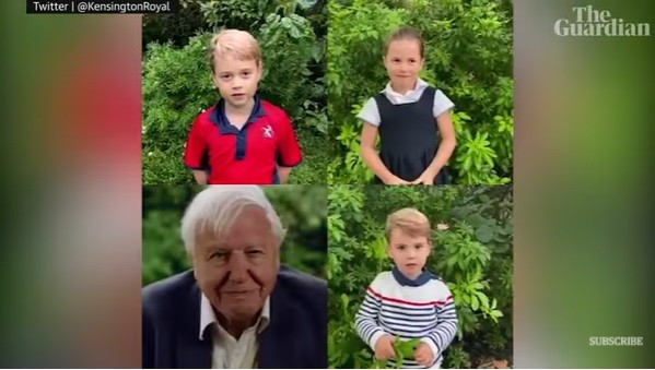 Преслатко видео: Принцезата Шарлот и принцовите Луис и Џорџ за прв пат зборуваат во јавноста