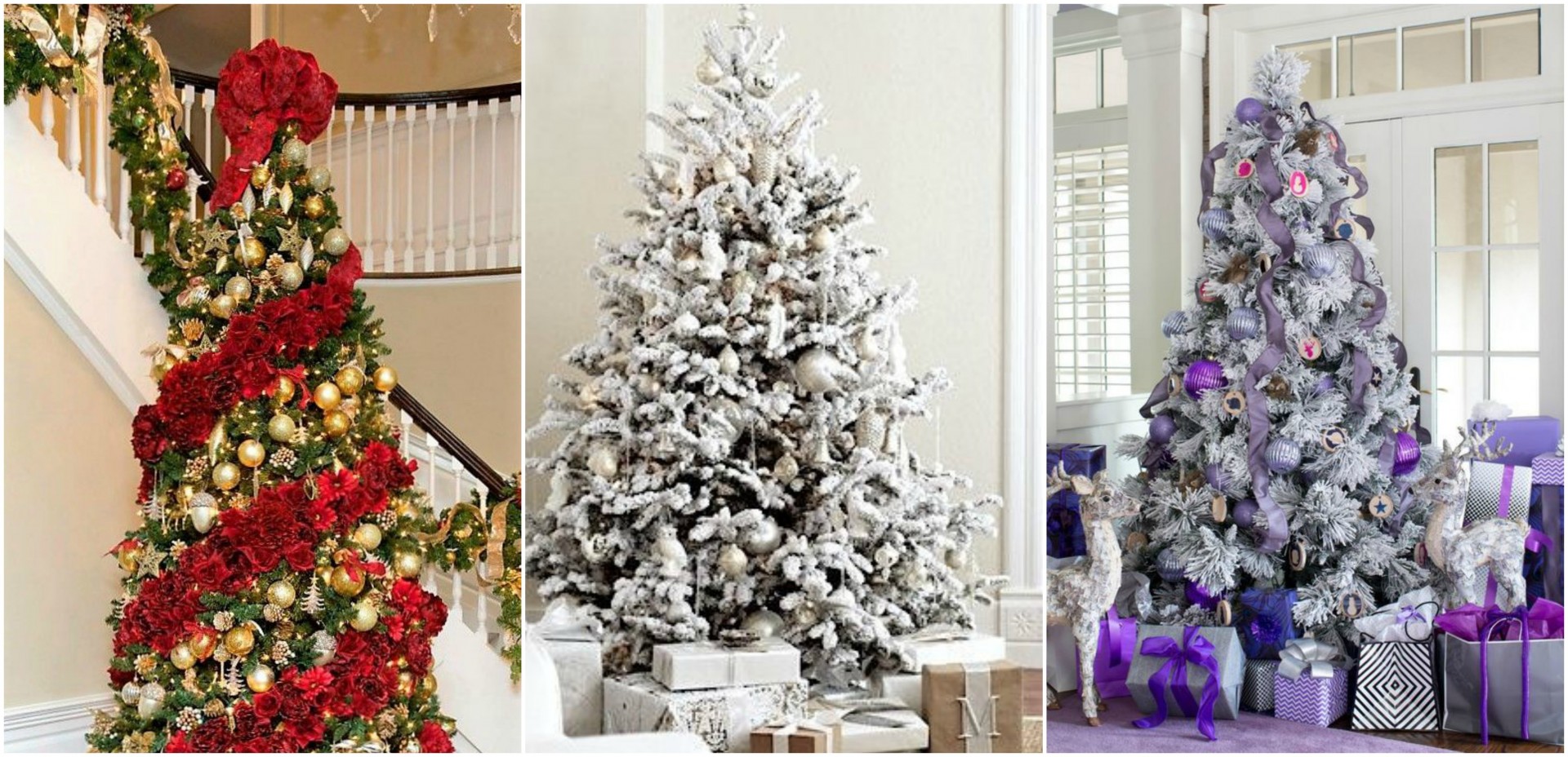 (ФОТО) Топ комбинации на бои за вашата новогодишна елка: Како да ја украсите модерно!