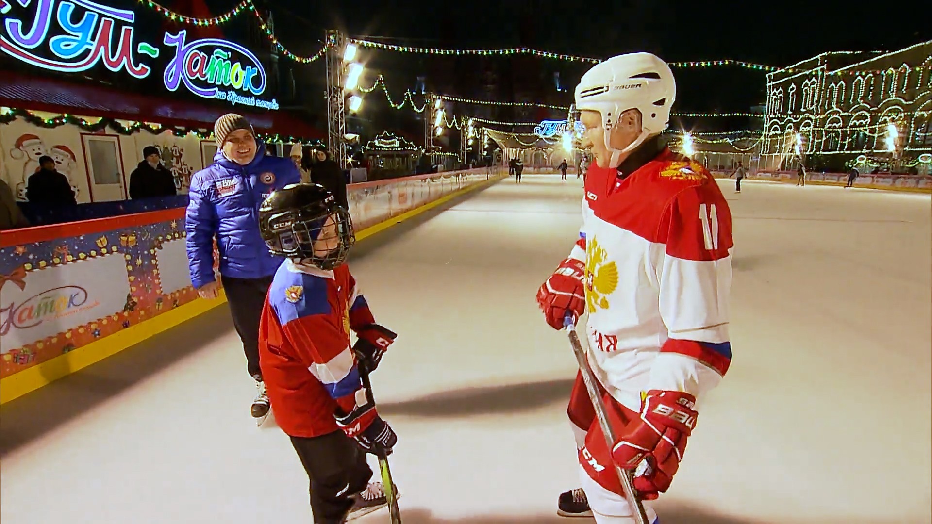 Дима има 9 години, леукемија и желба која му ја исполни Путин: Тренинг за хокеј