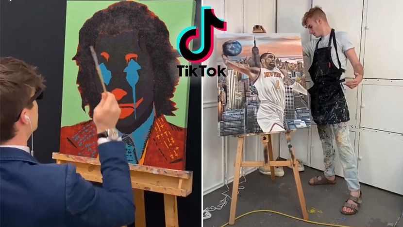 Збогум на галериите, младите уметници се префрлија на ТикТок: За објава добиваат по 5.000 долари, за сликите многу повеќе