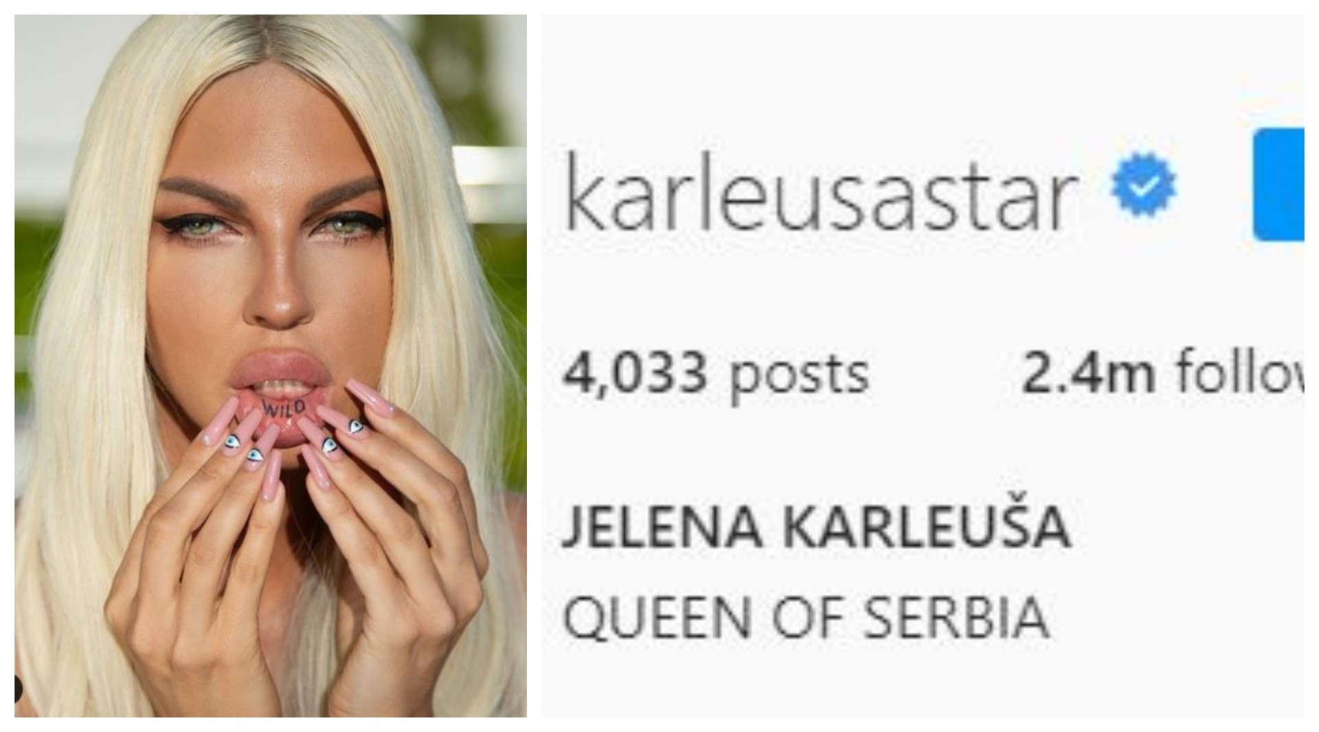 Ова се 12 - те најпопуларни Срби на Инстаграм: Само еден е пред Јелена Карлеуша