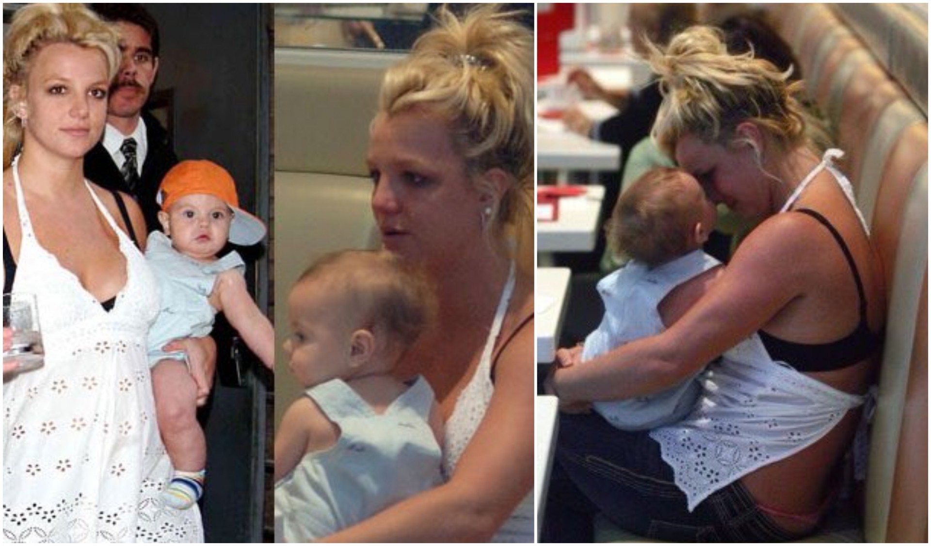 Расплакана, бремена и со бебе во прегратка: Приказната зад најтажната фотографија на Бритни Спирс ќе ви го скрши срцето