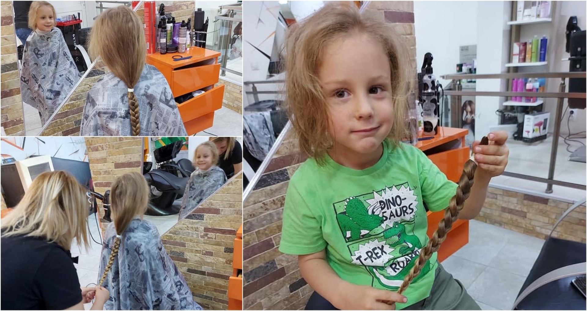 4-годишниот Адриан е голем пријател: Косата не му ја крателе од раѓање - месецов ја донираше за да се направи перика за болните дечиња од скопската Детска клиника