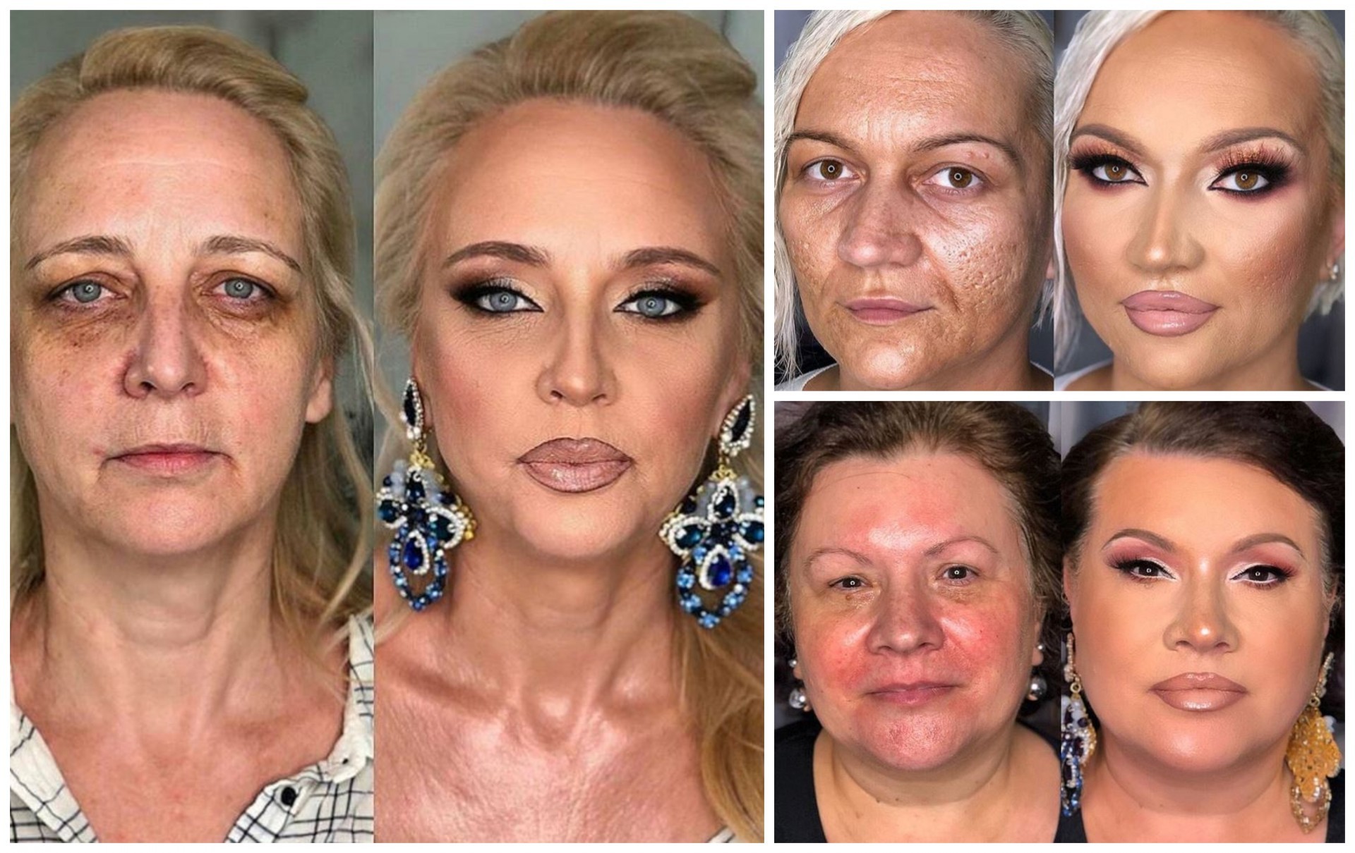Моќта на шминката: Неверојатни трансформации на повозрасни жени