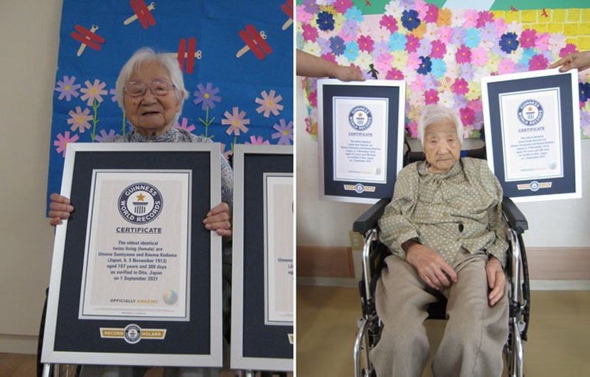 107-годишни Јапонки се официјално најстарите идентични близначки во светот: Го соборија Гинисовиот рекорд