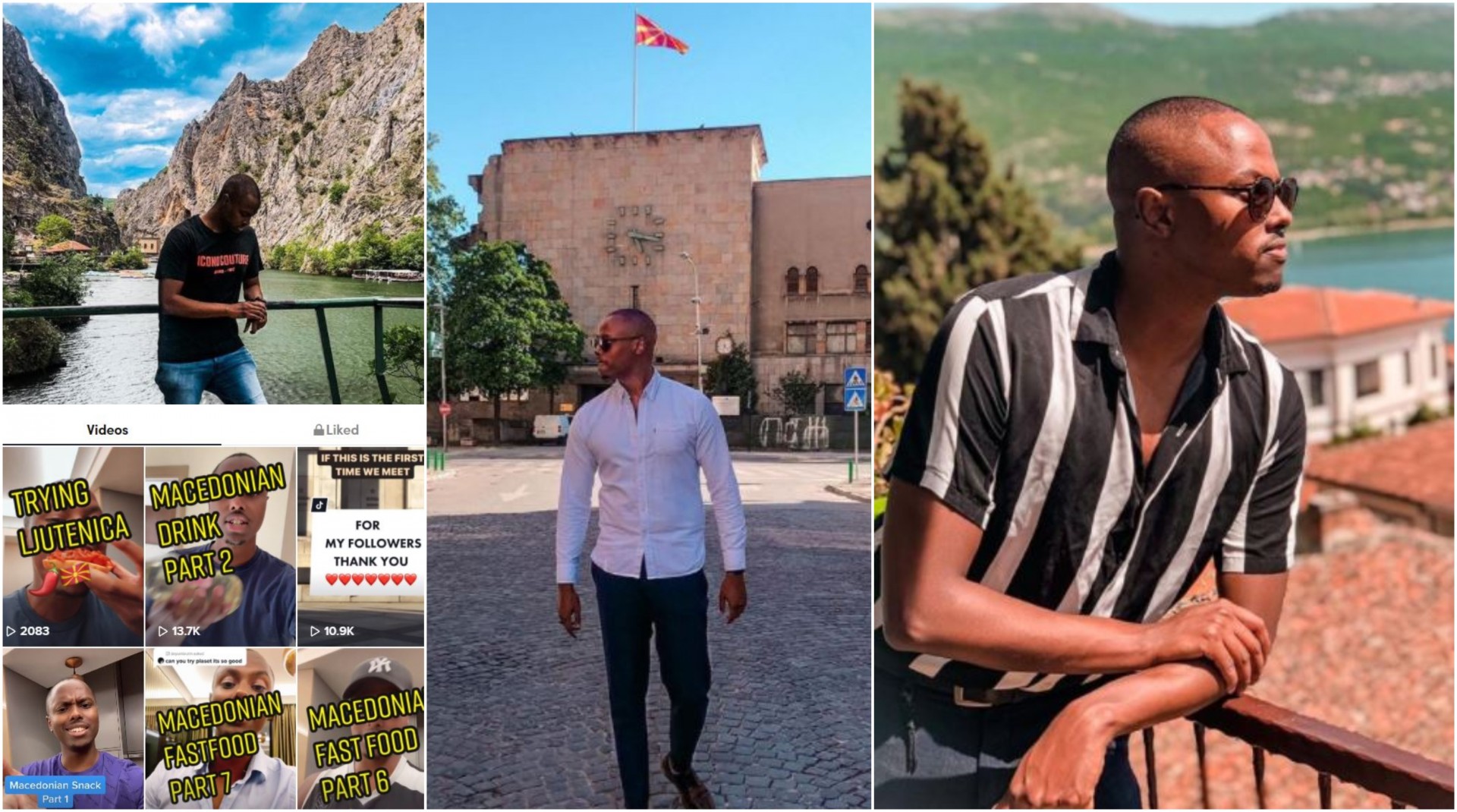 Запознајте го Мустафа Ахмед: Живее во Македонија, дегустира и оценува македонска храна, а сето тоа го документира на ТикТок