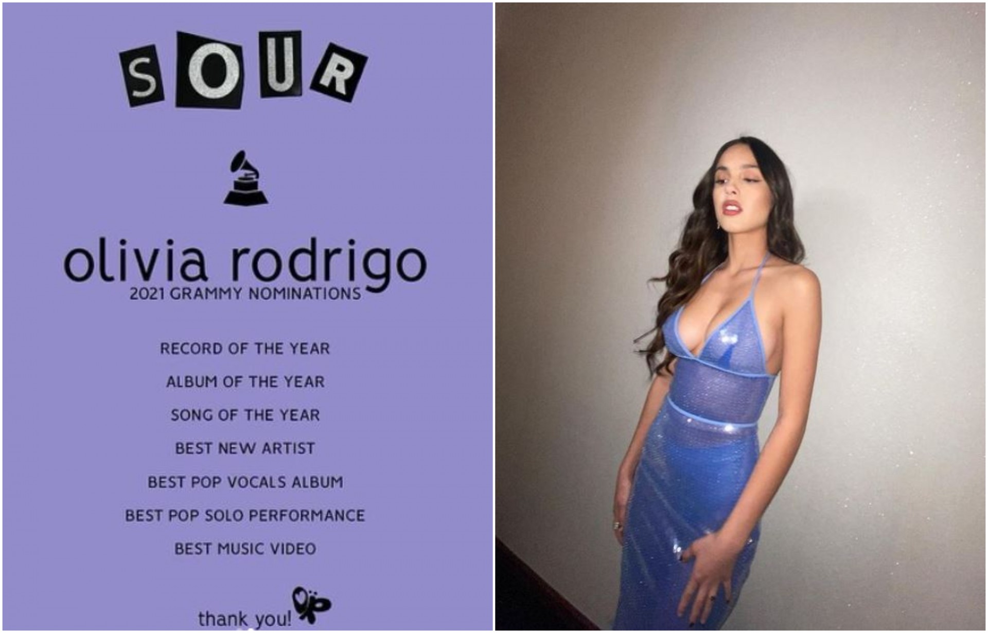 Ден кој навистина нема да го заборавам: Како реагираше Оливија Родриго на своите 7 номинации за „Греми“?