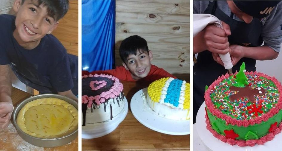 10-годишно момче воодушевува со талентот: Прави неверојатни колачи, а со заработката сака да плати за отстранување на лузната