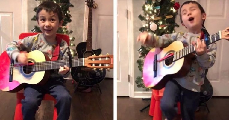 Петгодишно момче шири празнична магија: Откако ја испеа „Feliz Navidad“, сите се прашуваат кога ќе објави албум