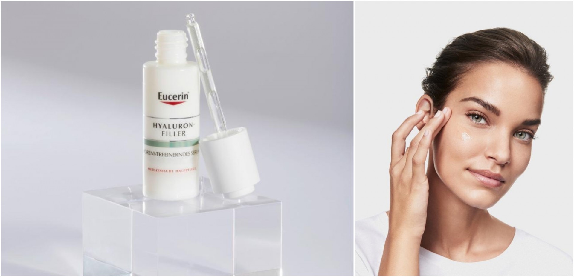 Eucerin Hyaluron-Filler Серум за намалување на порите: За кристално сјајна кожа и по првите знаци на стареење