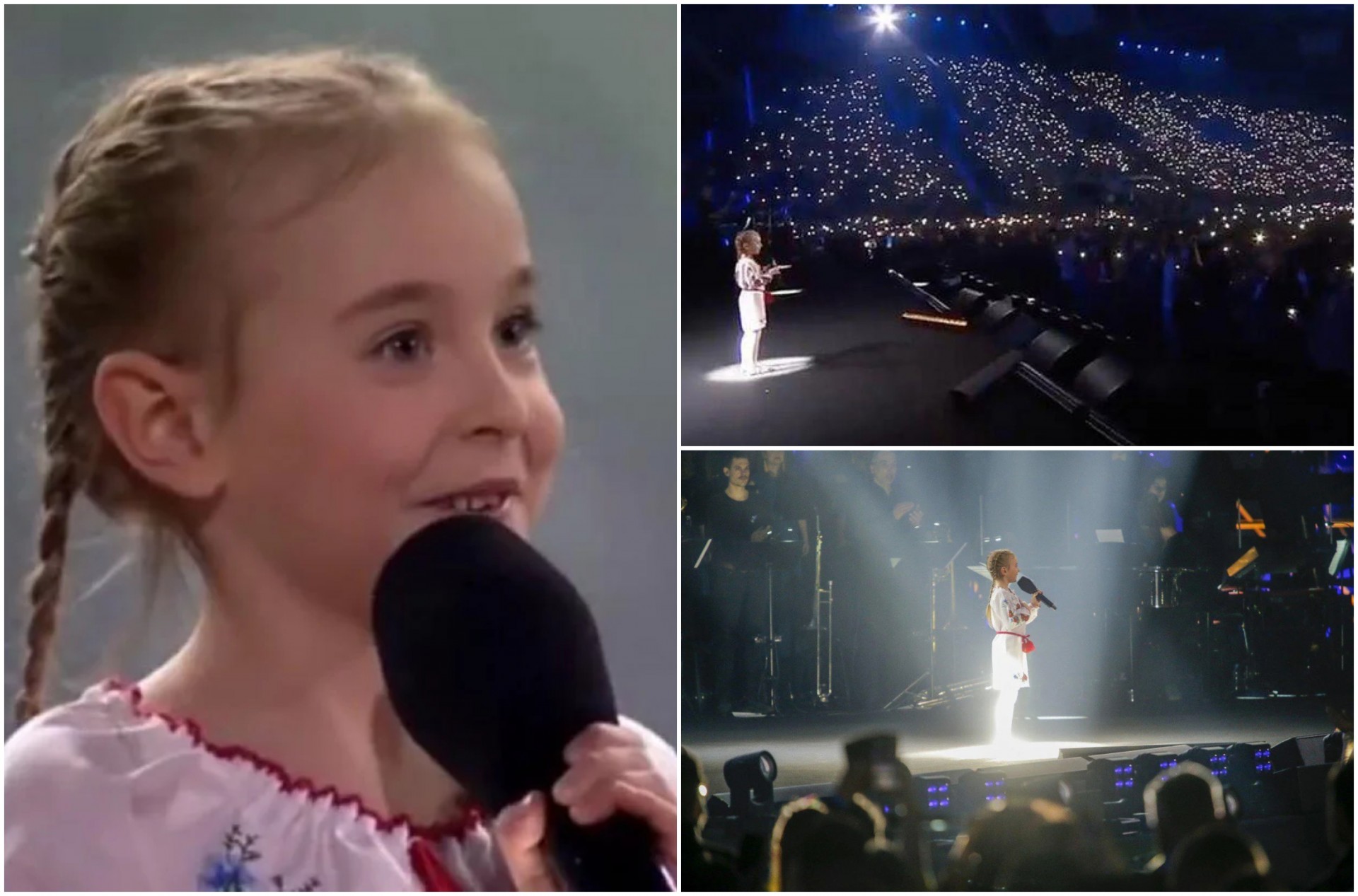 7-годишно девојче од Украина стана вирално откако ја отпеа „Let It Go“: Сега пред 10.000 луѓе ја отпеа националната химна во Полска (ВИДЕО)