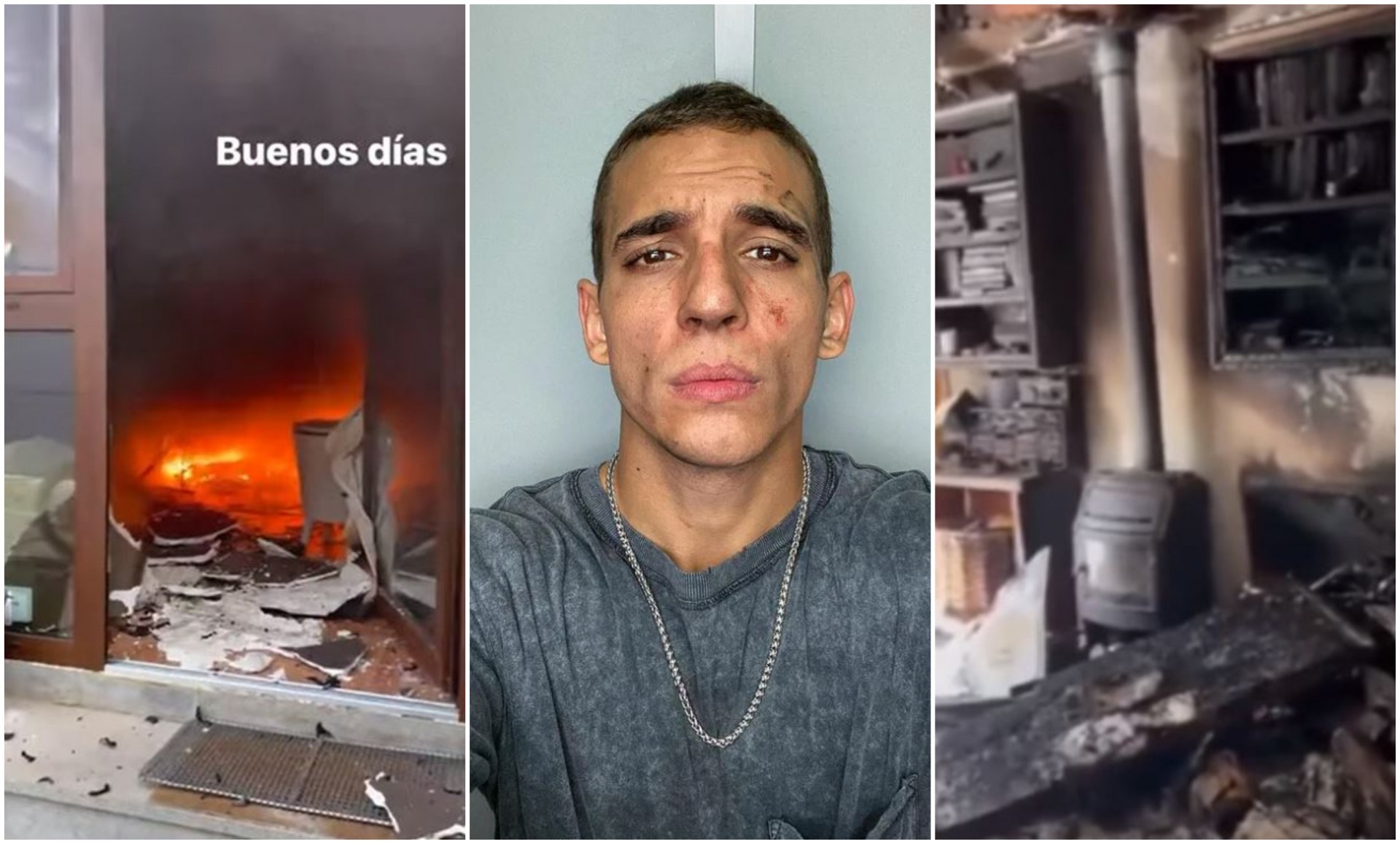 Актерот со скок од прозорецот успеал да се спаси од огнената стихија: Изгоре домот на Рио од „La Casa de Papel“ (ВИДЕО)