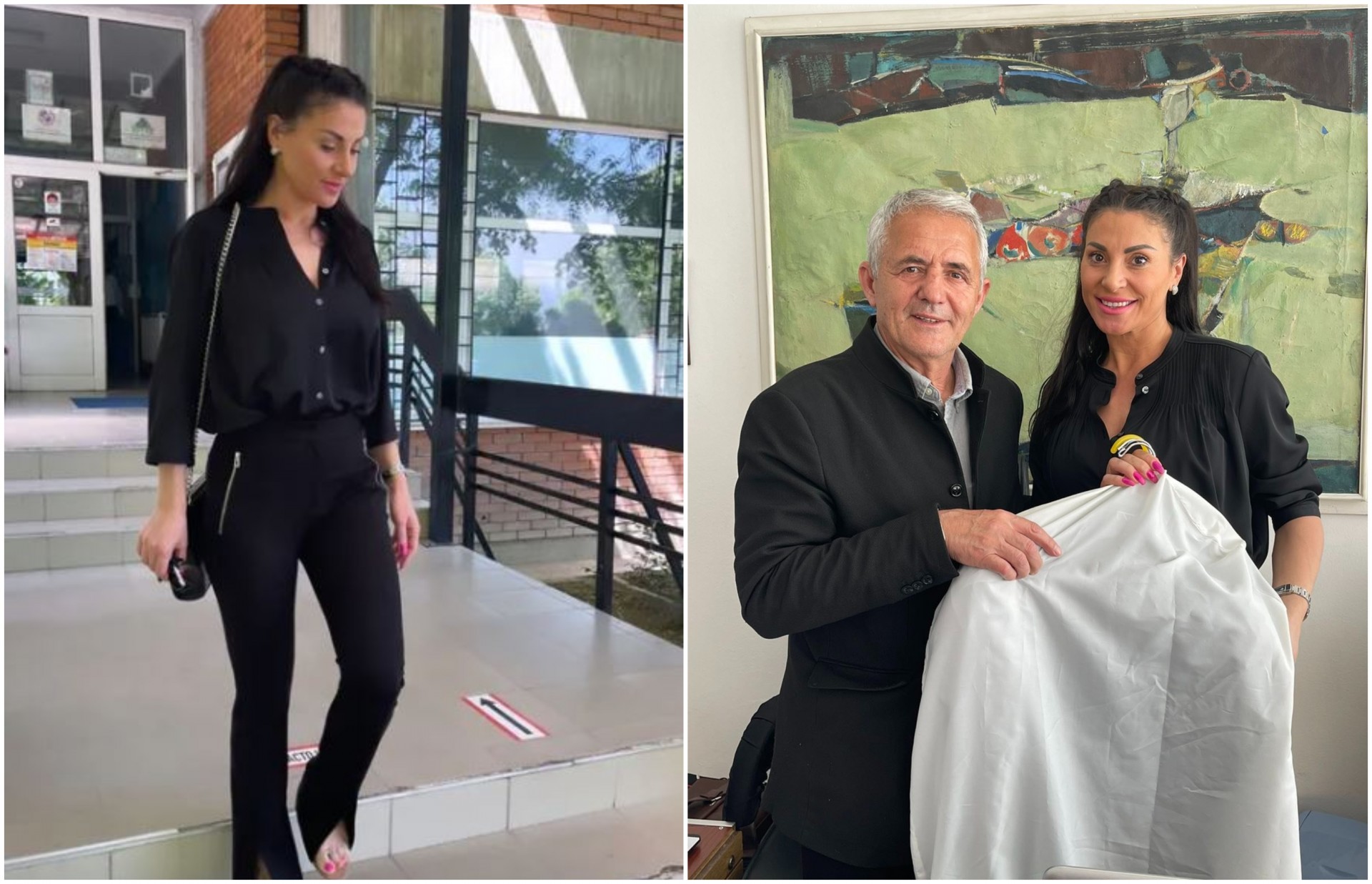 Ја покажа својата хумана страна: Сузана Гавазова ја поддржа акцијата „Подари, израдувај некого“ на СОУ „Никола Карев“ од Струмица (ФОТО)