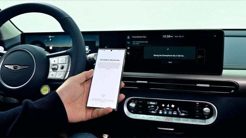 Samsung ги претставува новите можности за користење на дигитален клуч за автомобили