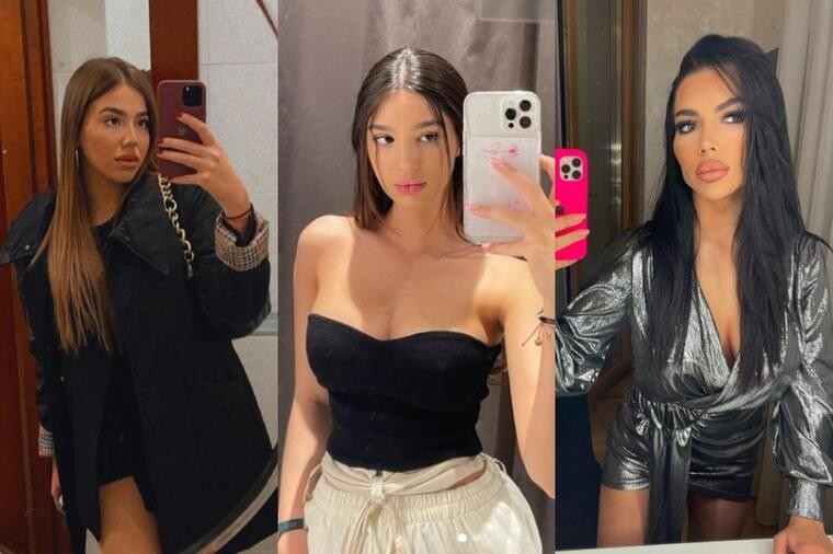 Ќерките на познатите балкански ѕвезди прават хаос на социјалните мрежи со провокативни фотографии: Која е најзгодна? (ФОТО)