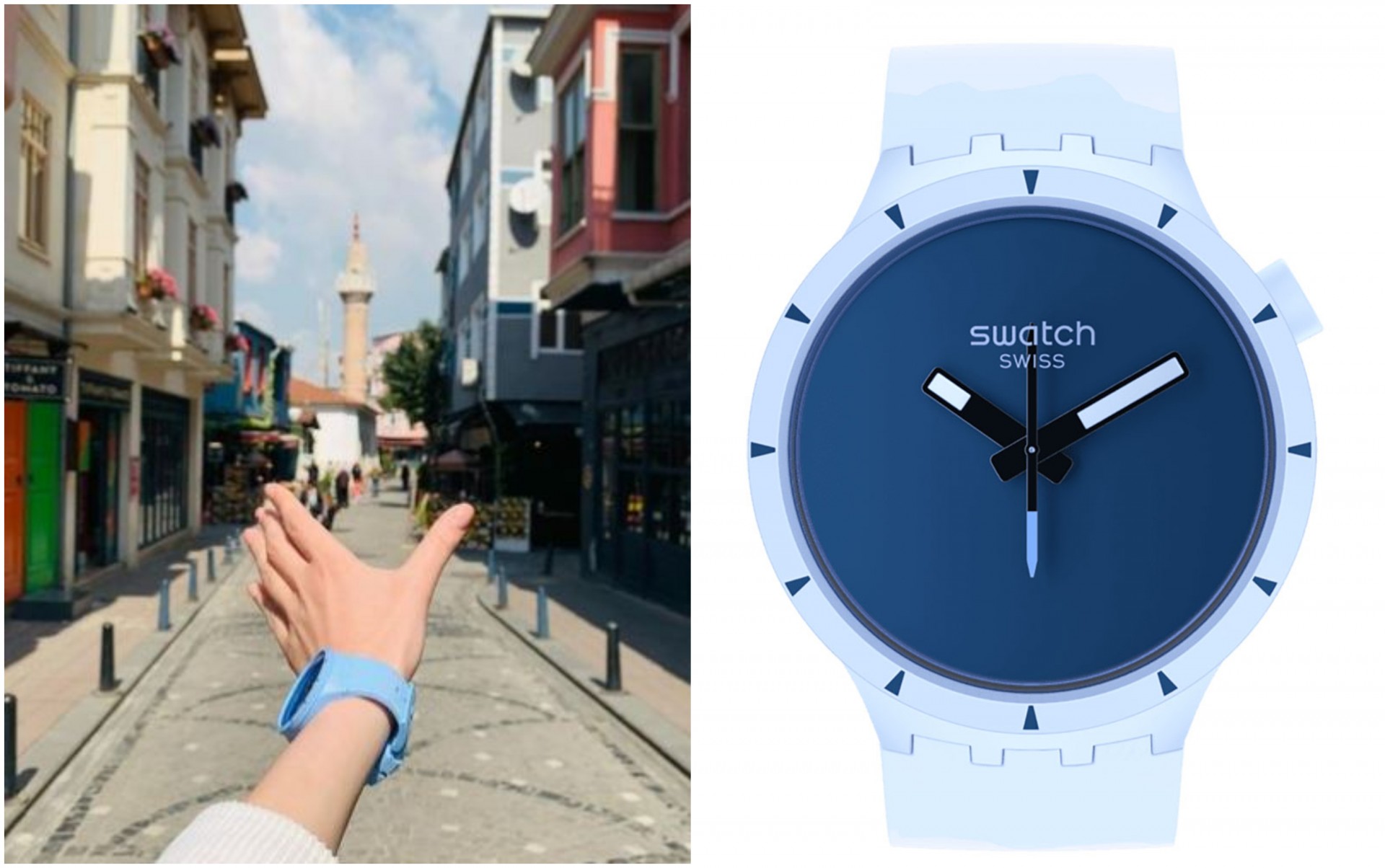 Часовник на неделата: BIG BOLD BIOCERAMIC ARCTIC на Swatch - омилен и на манекенката Сара Дамчевска