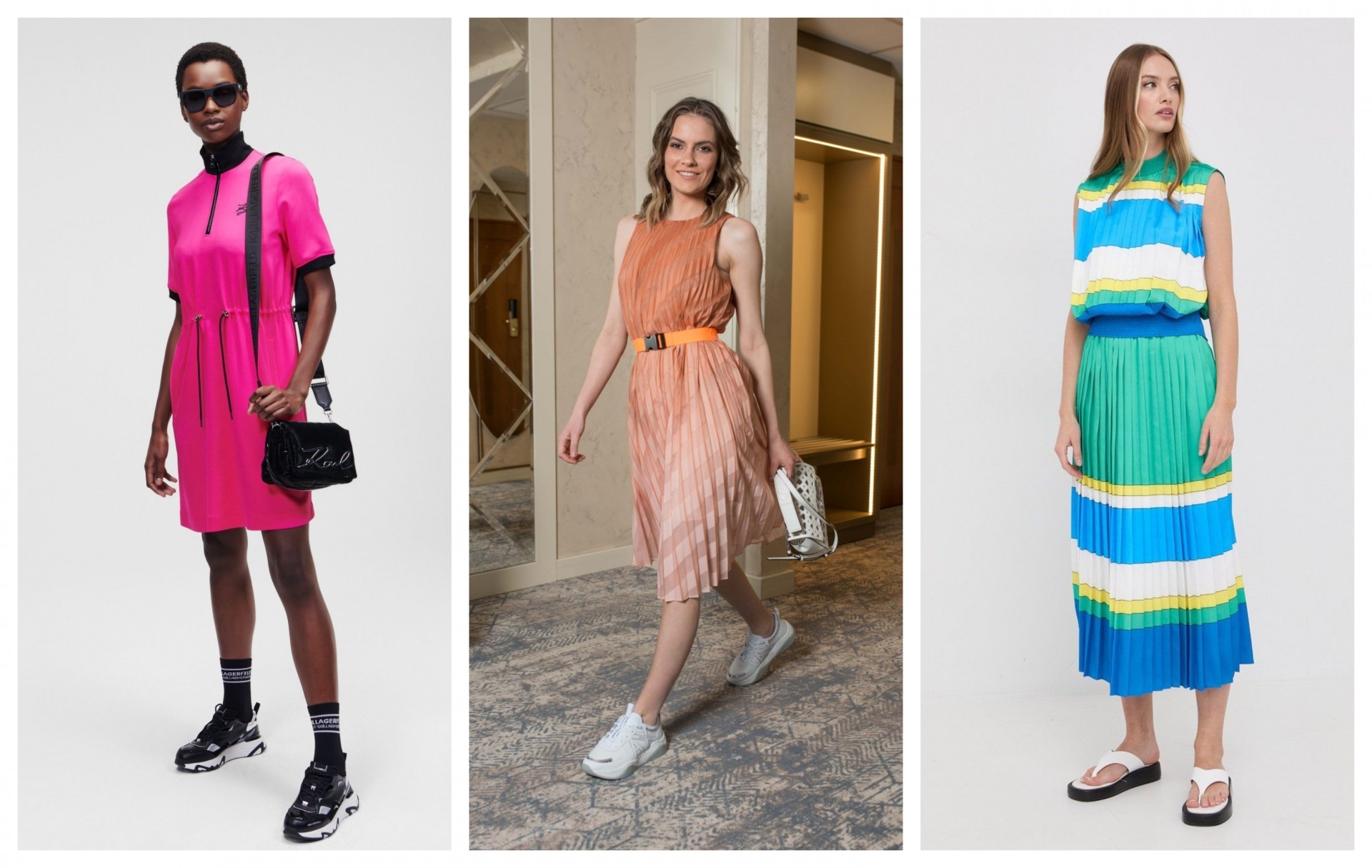 Силните бои се број еден: Три модни комбинации за тренди изглед ова лето