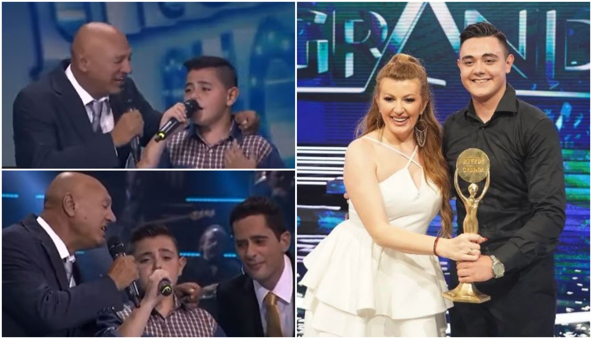 Победникот на „Ѕвездите на Гранд“ не ги заборава зборовите на Шабан Шаулиќ: Со него пееше кога имаше само 10 години (ВИДЕО)