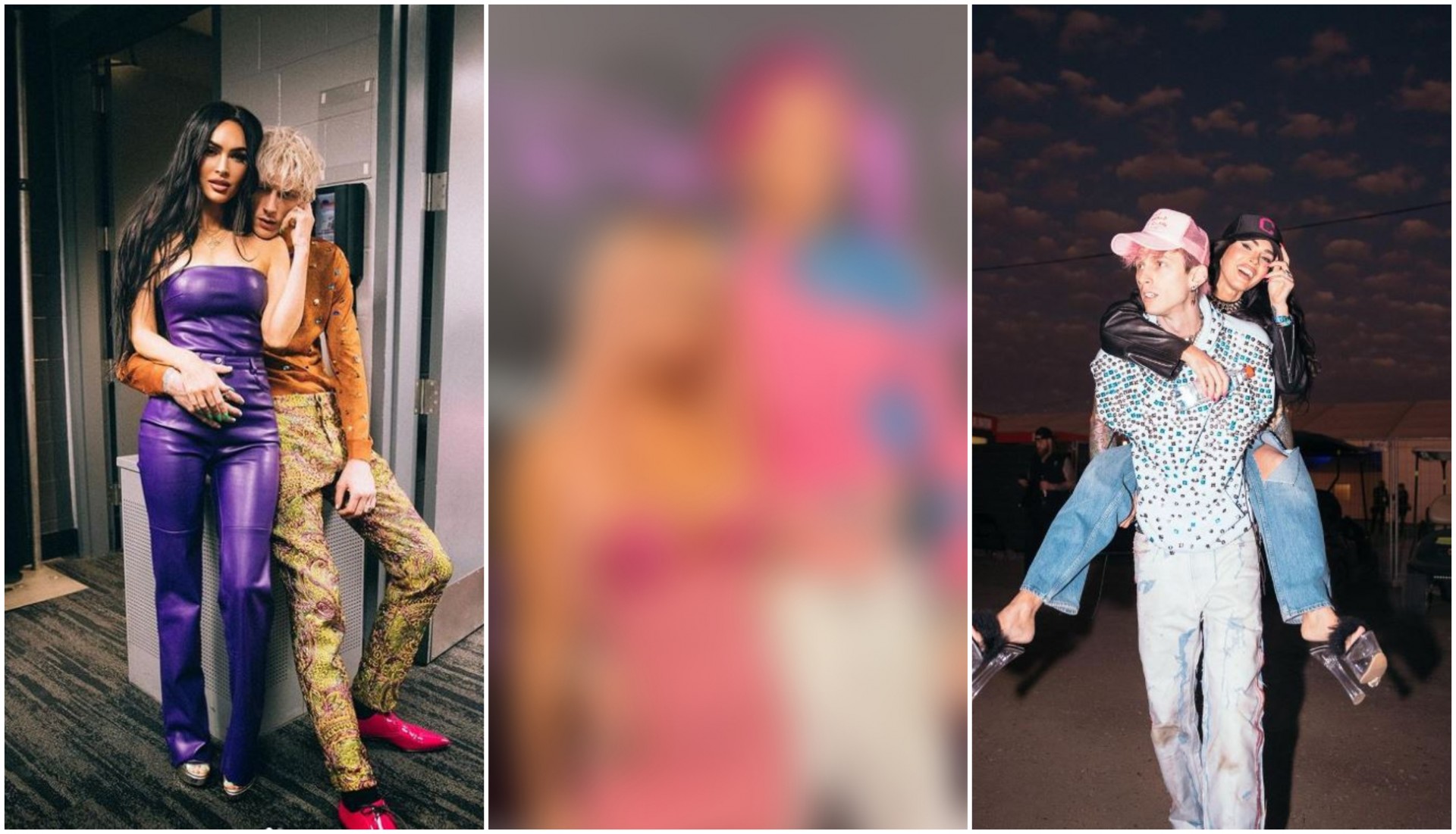 Меган Фокс и Машин Ган Кели како Кен и Барби: Со модната комбинација ја воодушевија публиката (ФОТО)