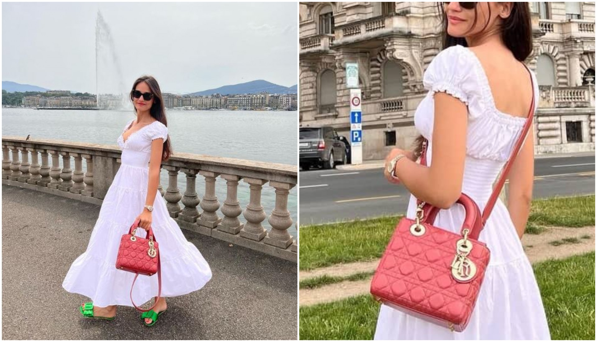 Ева Заева на патување со чанта на „Диор“ од чија цена ќе ви се заврти во глава (ФОТО)
