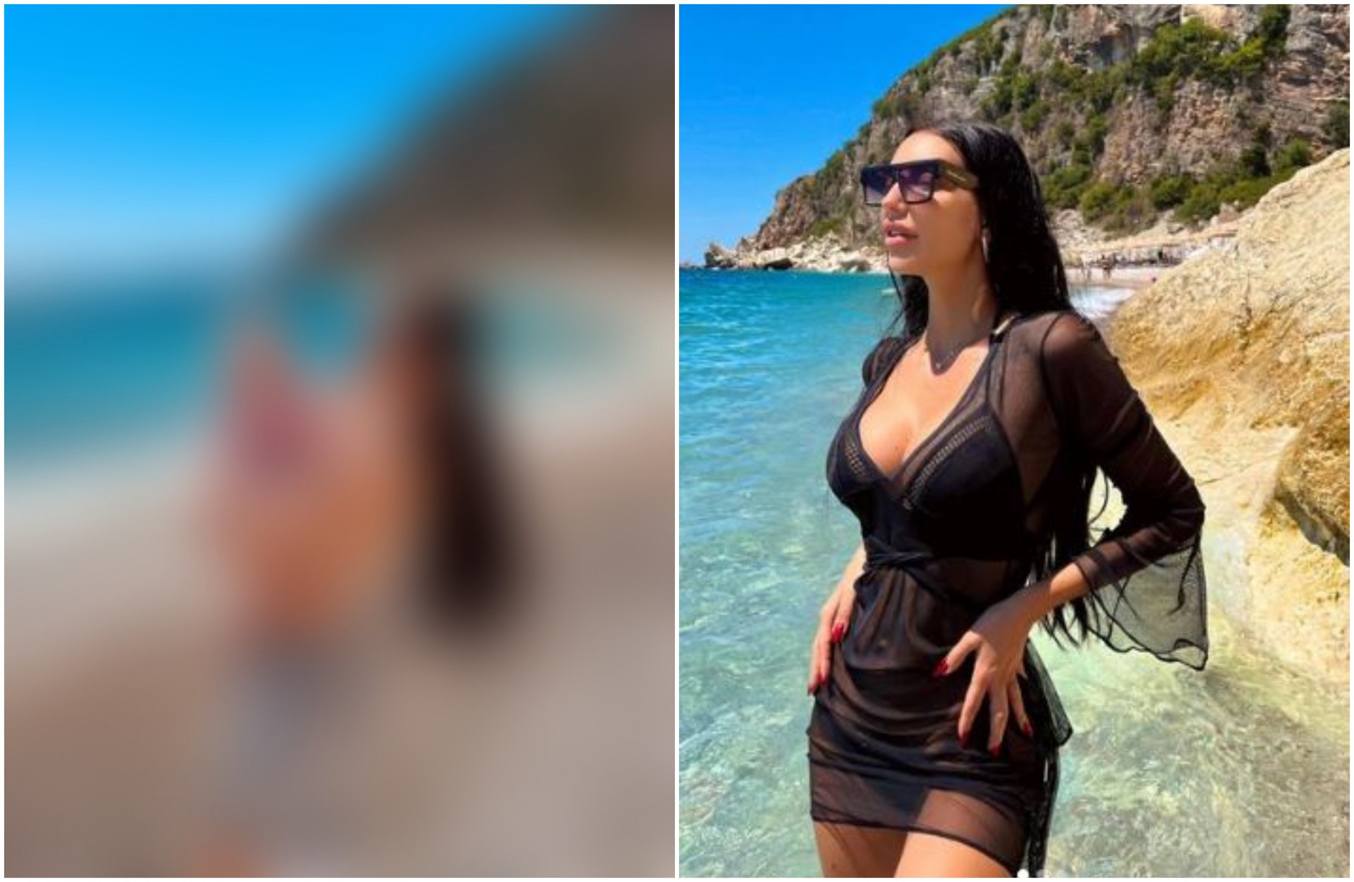 Атракција на плажа: Ќерката на Катарина Грујиќ има само седум месеци и најслаткиот костим за капење кој сте го виделе (ФОТО)