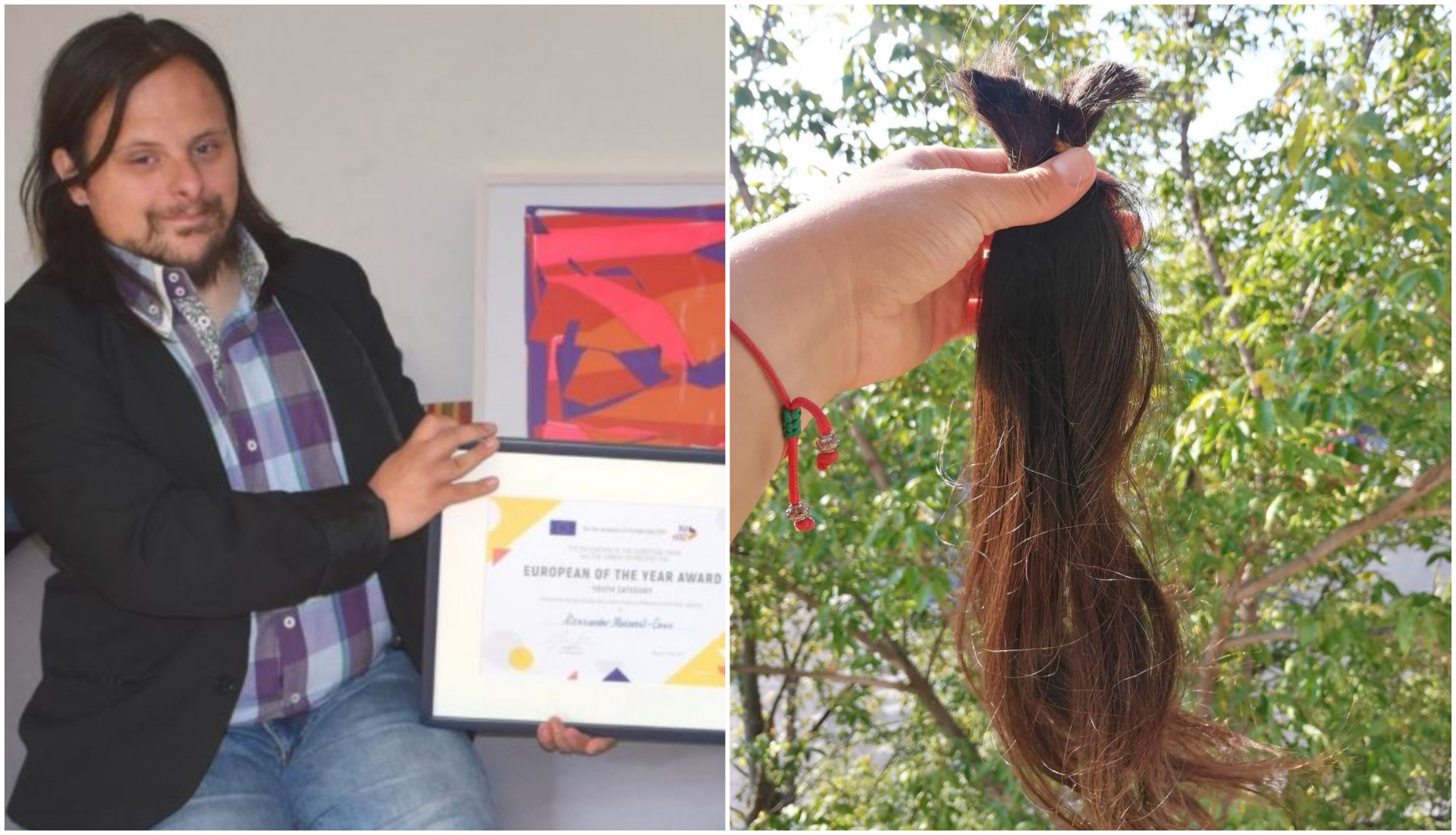 Хуман потег на Александар Матовски Цако: Ја донираше косата за децата болни од рак (ФОТО)