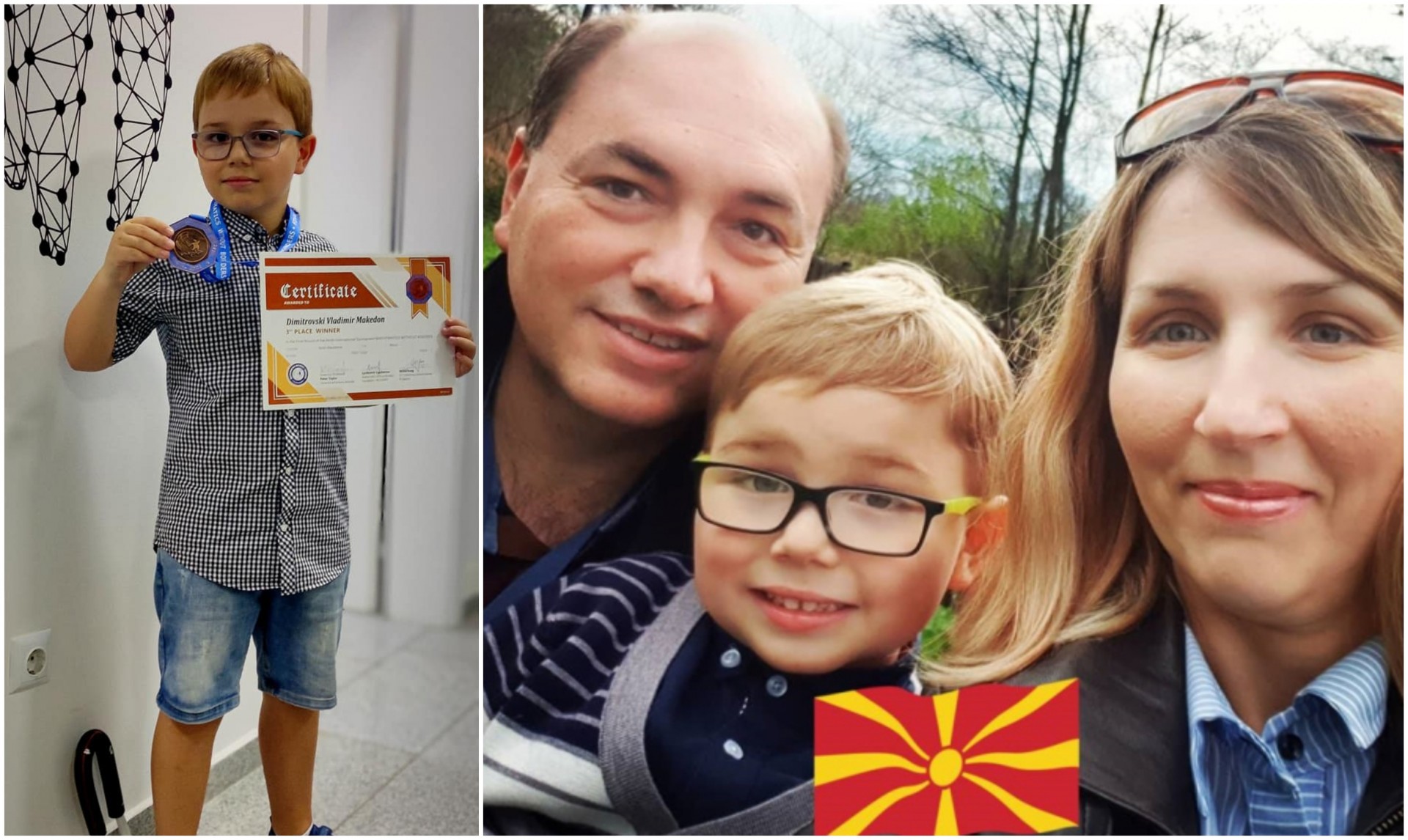 Таткото на момчето гениј објави шокирачки статус: Добивме едно големо НИШТО од државата на денот кога Македон го освои третиот медал по математика
