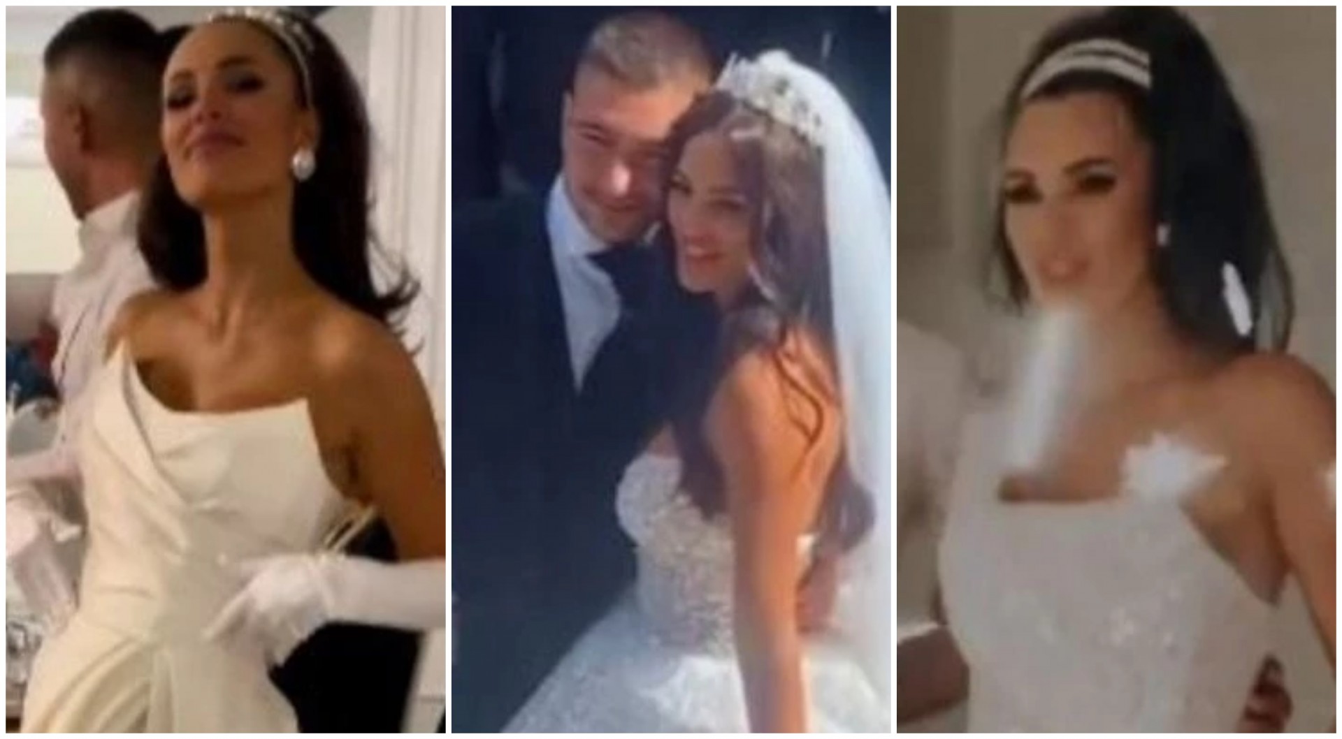 Бојана Родиќ промени три венчаници на свадбата: Не се знае која од која е поубава (ФОТО)