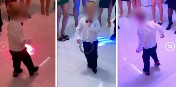 Малиот Жељко најсреќeн гостин на свадбата: Внукот на Цеца излезе на подиумот и почна да танцува, воодушевувајќи ги сите присутни
