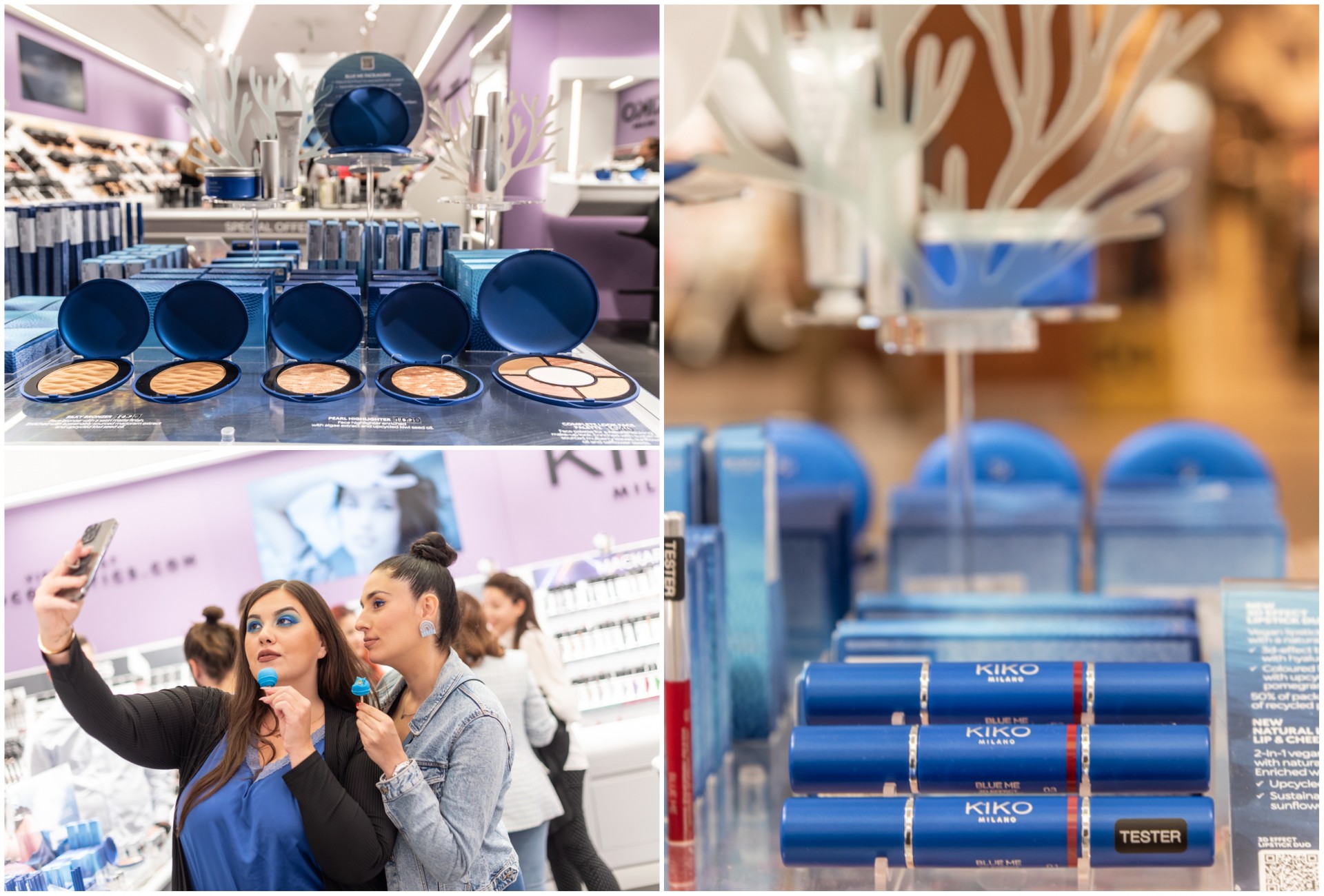 Fashion Group: Oдржливата колекција „Blue Me“ на брендот Kiko Milano ги освои срцата на македонските инфлуенсери