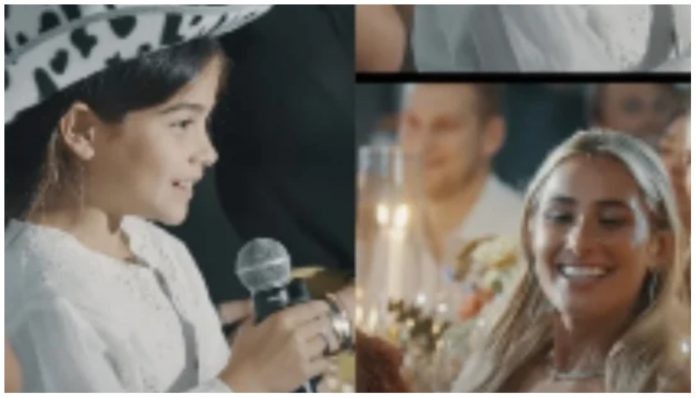 Девојче одржа говор на свадба кој младенците никогаш нема да го заборават: Одите заедно како путер од кикирики и желе (ВИДЕО)