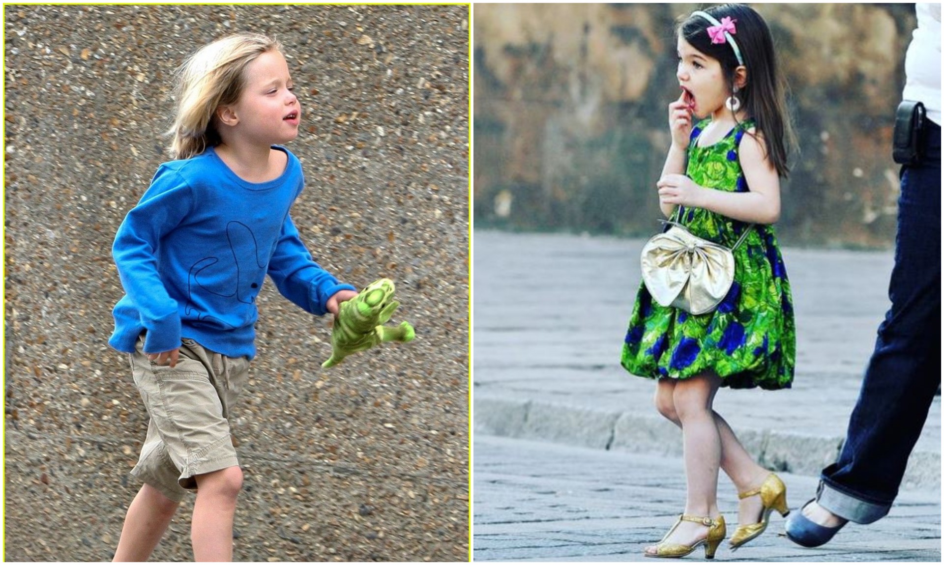Една носеше високи потпетици од 3 години, друга се облекуваше како момче: Ќерките на познатите кои со изгледот го шокираа целиот свет (ФОТО)