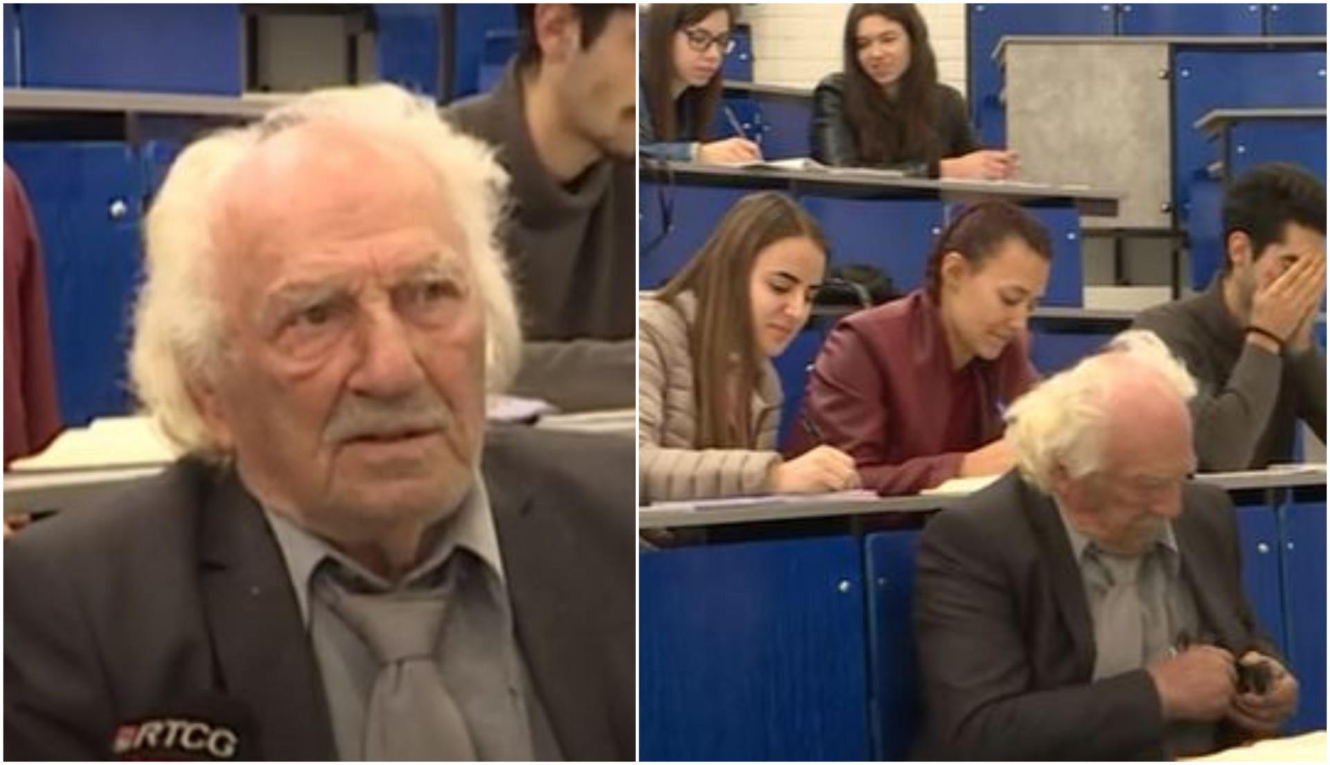 Црногорец се запиша на факултет на 88 години: Го мотивирала внуката (ВИДЕО)