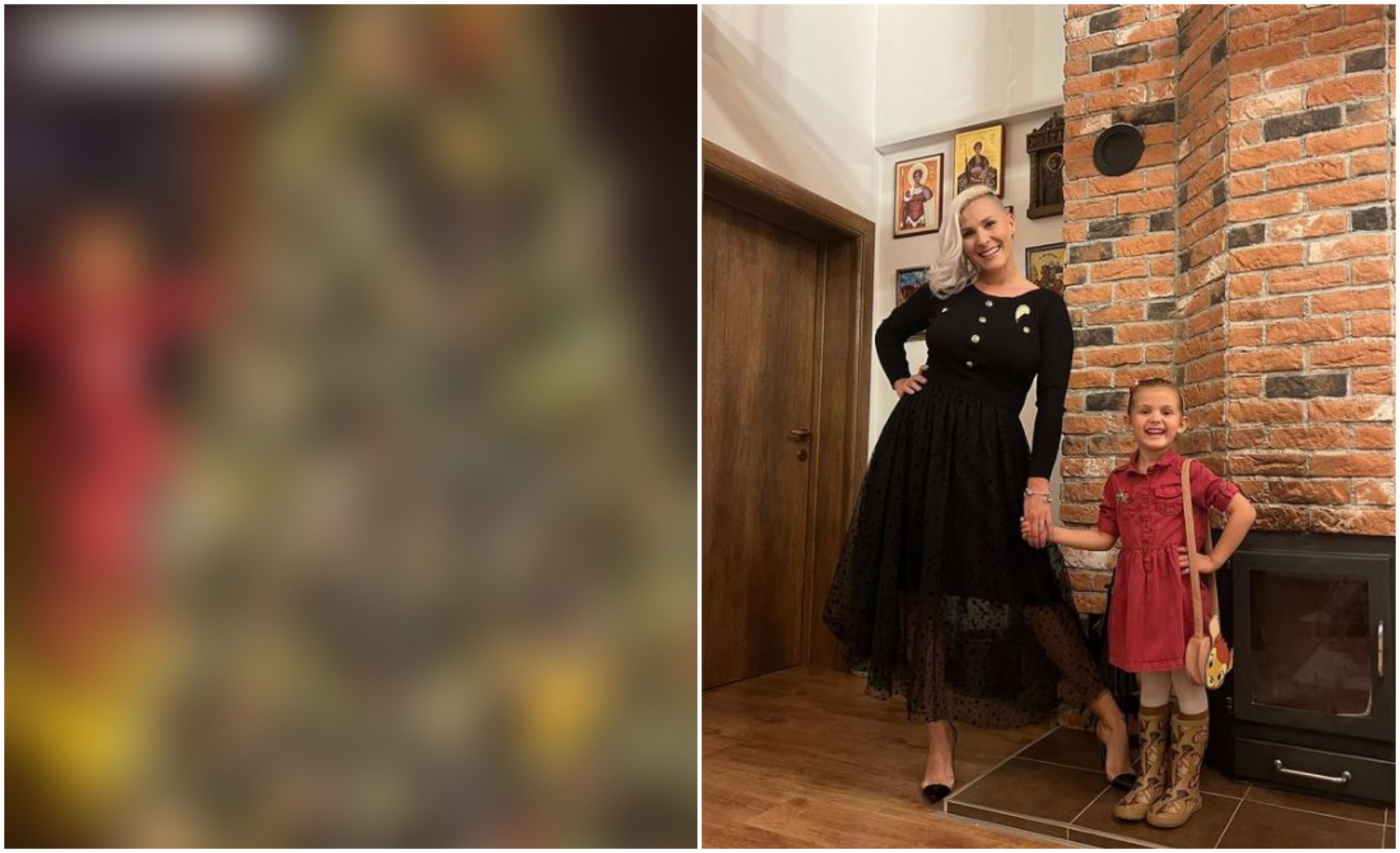Сара Мејс и малата Илина ги украсија елките: Тато Димитар откри дека им плаќа со колачи (ФОТО)