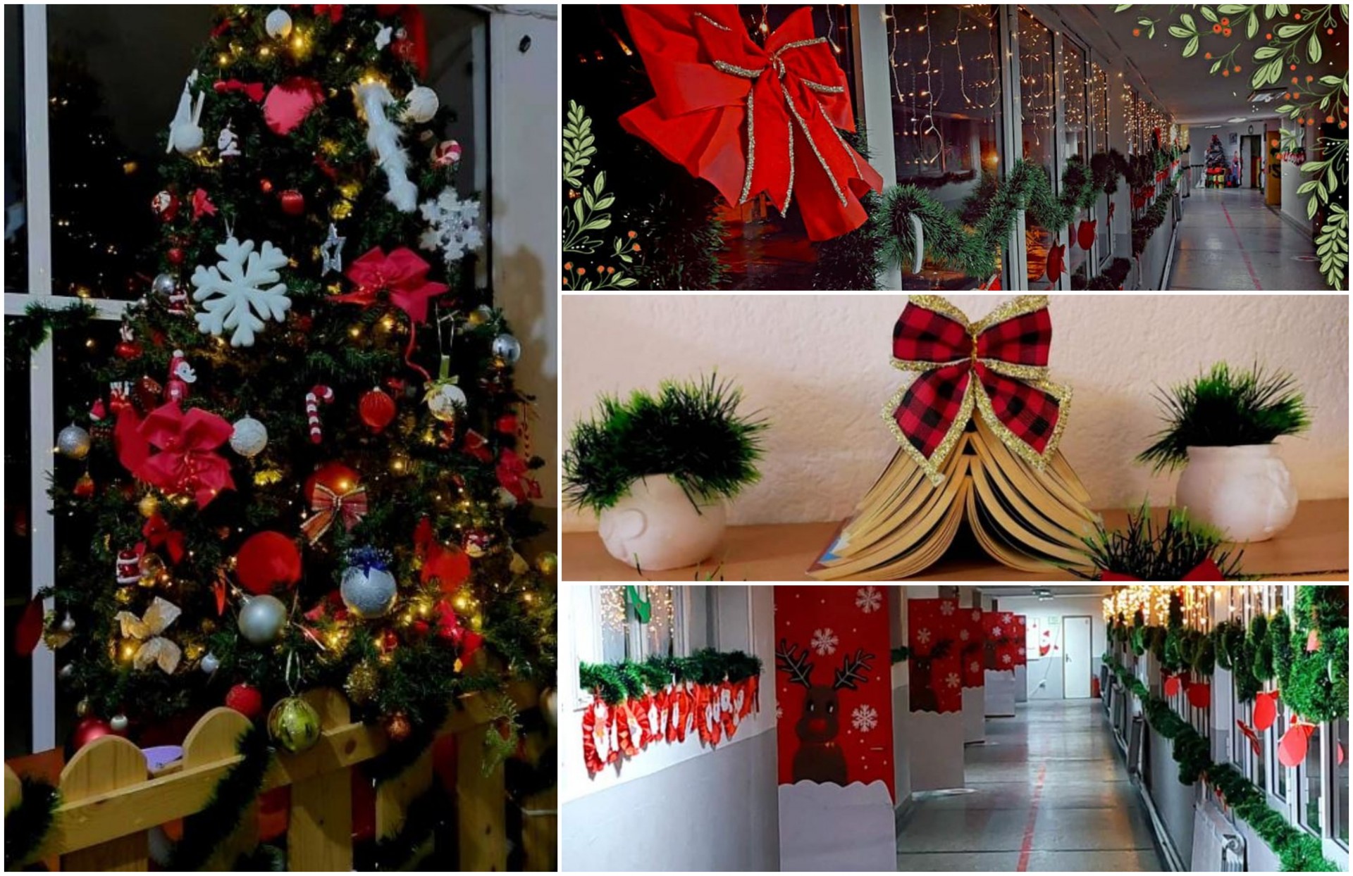 Пример за сите: Учениците и родителите од „Григор Прличев“ - Охрид создадоа новогодишна бајка во училишните простории (ФОТО)